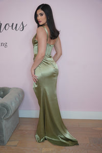 In My Element Satin Gown